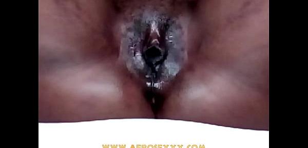  Black vagina close up